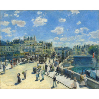 Pont Neuf, Paris - Pierre-Auguste Renoir | Reproduction Tableau Décoration murale affiche copie