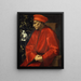 portret van Cosme de Médicis de Oudere - Pontormo Jacopo Carucci — ingelijst kunstwerk aan de muur
