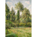 Reproduction of the painting Poplars Painting, Éragny - Camille Pissarro