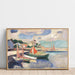 Reproductie van het schilderij Haven van Taarbæk - Edvard Munch