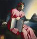 Portret allegorisch van Dante - Florentijn 16e eeuw — weergave van het kunstwerk