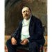 Reproductie van het schilderij Portret van Alfred von Berger - Max Liebermann