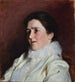 portret van Elizabeth Nelson Fairchild - John Singer Sargent — weergave van het kunstwerk