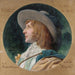 portret van Émile Dehelly 1871-1969 lid van de Comédie-Française in de rol van Acaste uit De Misanthrope - Louis Douard Fournier — gepresenteerd in een interieur