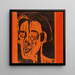 Portrait of Ernst Ludwig Kirchner II - Albert Müller — framed artwork on a wall