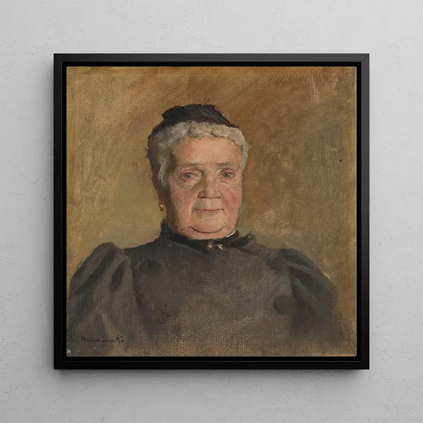 Portrait d'Evelin Czbel - Ladislav Mednynszky