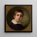 Portret van de kindertijd van Ferdynand Radziwi - Johannes Samuel Otto — wandpresentatie van het kunstwerk