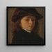 Portret van een Jongen - Adriaen van Ostade — ingelijst kunstwerk aan de muur