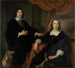 Portret van een getrouwd stel - Govert Flinck — weergave van het kunstwerk