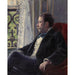 Reproductie van het schilderij portret van een man - Gustave Caillebotte