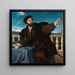 Portret van een man - Lorenzo Lotto — ingelijst kunstwerk aan de muur