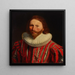 Portret van een man - Volgeling van Simon Vouet — ingelijst kunstwerk aan de muur