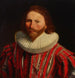 Portret van een man - Volgeling van Simon Vouet — weergave van het kunstwerk