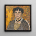 Portret van een dame - Alexander Yakovlevich Golovin — wandpresentatie van het kunstwerk
