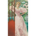Reproduction of the painting Portrait of a young woman in a conservatory - James Tissot