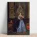 Reproduction of the painting Portrait of Charlotte de Rothschild - Jean-Léon Gérôme