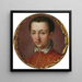 Portrait Painting of Francesco I de Médicis - Alessandro Allori — wall display of the artwork