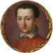 Portrait Painting of Francesco I de Médicis - Alessandro Allori — displayed in an interior