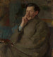 portret van Franciszek Mczyski 1874-1947, architect - Olga Boznanska — weergave van het kunstwerk