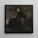 Portret van Geertruyt Margriet en Anna Delff, de dochters van de kunstenaar. Portret van drie kleine meisjes in een landschap - Jacob Willemsz Delff de Jonge — ingelijst kunstwerk aan de muur