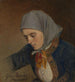 Portret van Guro Sivertsdatter Travendal - Adolph Tidemand — weergave van het kunstwerk