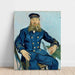 Reproductie van het schilderij Portret van Joseph Roulin - Vincent Van Gogh