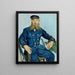 Reproductie van het schilderij Portret van Joseph Roulin - Vincent Van Gogh