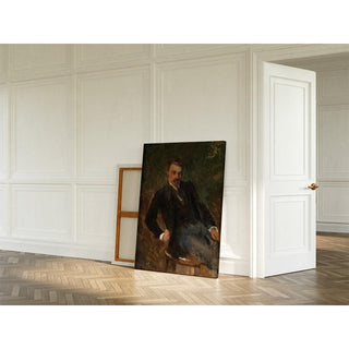 Portrait de Juhani Aho - Venny Soldan-Brofeldt | Reproduction Tableau Décoration murale affiche copie