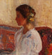 Portret van Liza Pareska - Witold Wojtkiewicz — weergave van het kunstwerk