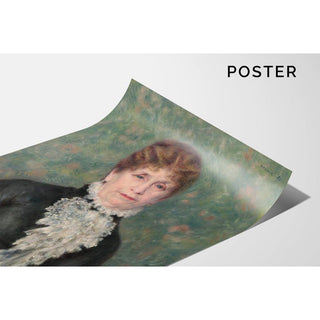 Portrait de Madame Fould - Pierre-Auguste Renoir | Reproduction Tableau Décoration murale affiche copie