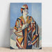 Reproductie van het schilderij Portret van Madame Mandel - Robert Delaunay