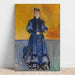 Reproductie van het schilderij portret van mevrouw Förster-Nietzsche - Edvard Munch