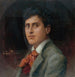 portret van Ren Alexandre 1885-1946, lid van de Comédie-Française in de rol van Tascheron van La Brebis verloren - Louis Douard Fournier — weergave van het kunstwerk
