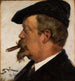 Portret van Vilhelm Rosenstand - Peder Severin Krøyer — weergave van het kunstwerk