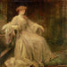 Portrait painting of Violet, Marquise of Granby - James Jebusa Shannon — displayed in an interior