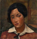 Portret van een vrouw - André Derain — weergave van het kunstwerk