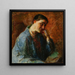 Portrait of the artist's wife Esther Paulsen - Julius Paulsen — wall display of the artwork