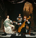 Portret van de familie Sinfonia - Michiel Van Musscher — weergave van het kunstwerk
