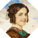 Portret van het meisje Mary - Franz von Stuck — weergave van het kunstwerk