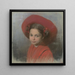 Portrait painting of the artist Georgina's daughter - udovt ordk — wall display of the artwork