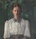 portret van de schilderes Helga Ring - Signe Scheel — weergave van het kunstwerk