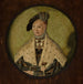 portret van prinses Dorothée, echtgenote van Albrecht van Pruisen - Jacob Binck — gepresenteerd in een interieur