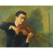 Reproductie van het schilderij portret van de violist Milstein - Moïse Kisling