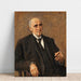 Reproductie van het schilderij Portret van de textielfabrikant Carl Lewin - Max Liebermann