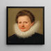 Portret van de dwerg van het Farnese hof Giangiovetta - Johann Gersmueter — ingelijst kunstwerk aan de muur