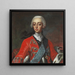 Portret van koning Frederik V - Andreas Müller — ingelijst kunstwerk aan de muur