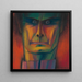 Portret van een man naar Rudolf Hess - Karl Wiener — ingelijst kunstwerk aan de muur