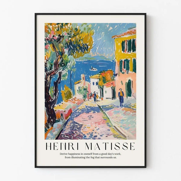 Poster "Pad in Zuid-Frankrijk" door Henri Matisse