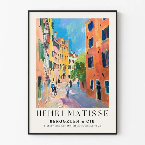 Poster "Het essentiële is onzichtbaar voor de ogen" door Henri Matisse