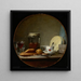 Pot d'abricots - Jean Simon Chardin — framed artwork on a wall